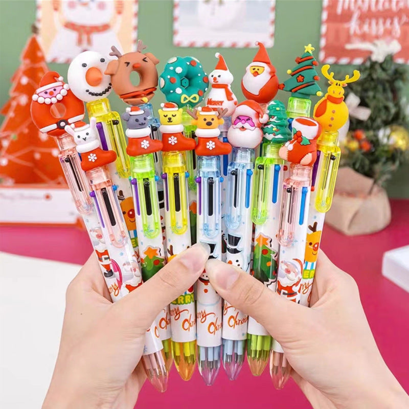Wholesale Random Style Christmas Plastic Ballpoint Pen